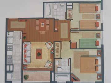 SE VENDE DEPARTAMENTO EDIFICIO  PLAZA MAYOR IV