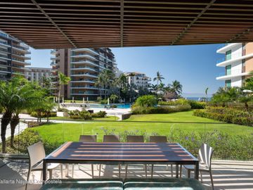 Departamento en Planta Baja en LUMA – 4 Recámaras, 305 m², Frente al Mar. Ground Floor Luxury Condo in LUMA – 4 Bedrooms, 305 m², Oceanfront Living