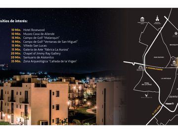 DEPARTAMENTOS EN VENTA Y PREVENTA EN LA LUMINARIA EN SAN MIGUEL DE ALLENDE, GTO EXCELENTE ZONA Y ALTA PLUSVALIA