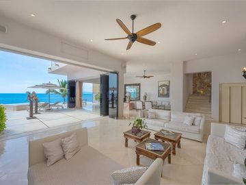 Villa de lujo frente al mar en Conchas Chinas, Puerto Vallarta | 6 recámaras, alberca privada, vistas espectaculares