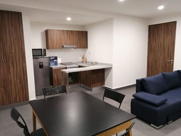 RENTA Departamento nuevo amueblado sobre Dr, Vertiz 1301 Letrán Valle, Benito Juárez