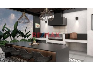 VENTA DE DEPARTAMENTO CON ACABADOS DE LUJO Y UBICACION EXCLUSIVA EN SANTA BEATRIZ