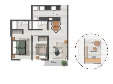DEPARTAMENTOS EN VENTA - VILLA CLUB - BOSQUIRA