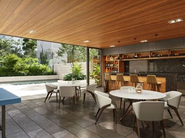 Condo con jardín privado y alberca privada, en venta, Zona Norte, Mérida