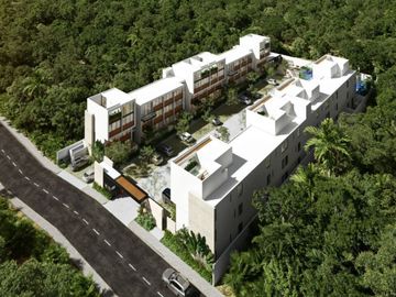 Condo con jardín privado y alberca privada, en venta, Zona Norte, Mérida