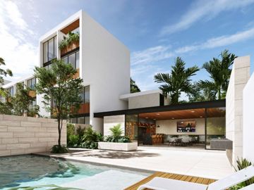 Departamento con balcón y amenidades, en venta, Zona Norte, Mérida