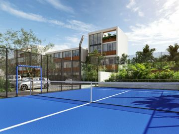 Departamento con balcón y amenidades, en venta, Zona Norte, Mérida