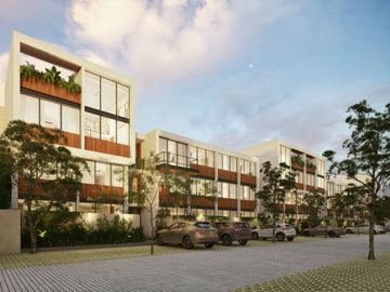 Departamento con balcón y amenidades, en venta, Zona Norte, Mérida