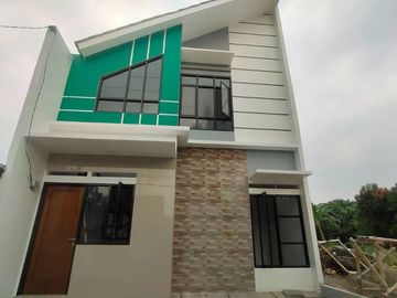 Rumah Dijual Di Perumahan Syariah 2 Lantai MURAH Pengasinan Sawangan Depok Dekat Tol Pondok Cabe