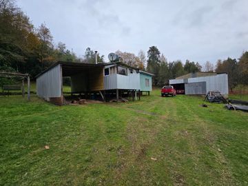 Parcela con Casa y Galpon Sector Llascahue