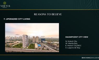 EXCLUSIVES LUXURY: FORTIS RESIDENCES TURN OVER 2027