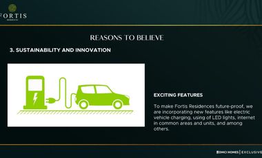 EXCLUSIVES LUXURY: FORTIS RESIDENCES TURN OVER 2027