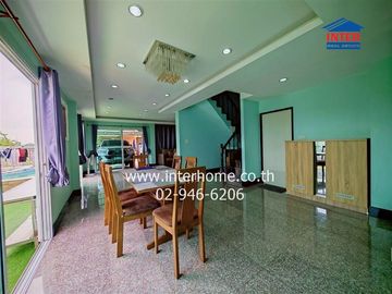 2-storey twin house, 42.3 sq m., Ek Siam-Khlong Yong Village, Khlong Yong-Nakhon Pathom Road (3004), Phutthamonthon, Nakhon Pathom