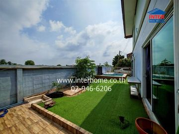 2-storey twin house, 42.3 sq m., Ek Siam-Khlong Yong Village, Khlong Yong-Nakhon Pathom Road (3004), Phutthamonthon, Nakhon Pathom