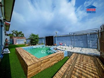 2-storey twin house, 42.3 sq m., Ek Siam-Khlong Yong Village, Khlong Yong-Nakhon Pathom Road (3004), Phutthamonthon, Nakhon Pathom