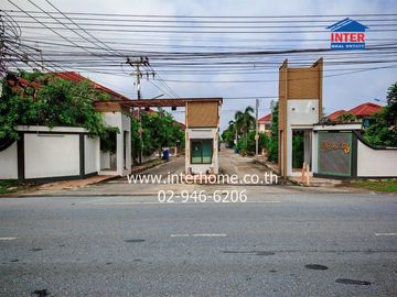 2-storey twin house, 42.3 sq m., Ek Siam-Khlong Yong Village, Khlong Yong-Nakhon Pathom Road (3004), Phutthamonthon, Nakhon Pathom