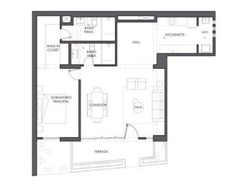 Departamento exclusivo en zona céntrica de Miraflores