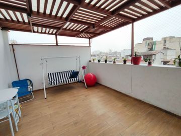 Oportunidad En San Borja Duplex Con Terraza Y Cochera Doble