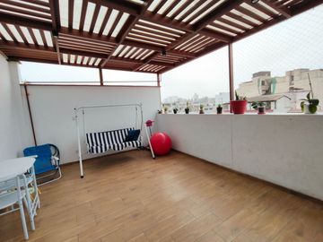 Oportunidad En San Borja Duplex Con Terraza Y Cochera Doble