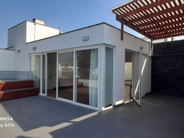 ALQUILER EXCLUSIVO DUPLEX DE LUJO DE 4 DORMITORIOS EN CHACARILLA DEL  ESTANQUE