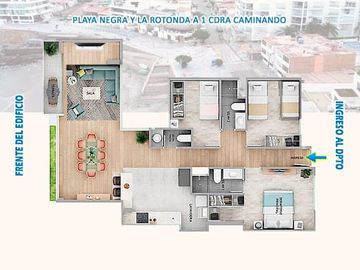 Alquiler de Departamento Full Equipado en Punta Hermosa – A pasos del Malecón Sur