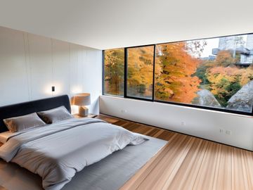 Moderna residencia con amplios espacios y  jardin