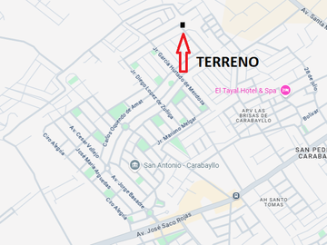 TERRENO EN VENTA DE 105 M2 EN URB. LAS CASCADAS CERCA DEL PARQUE 4 SAN ANTONIO 2 CARABAYLLO