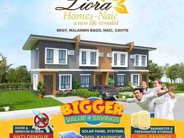 Quality Townhouses with Free Solar Panels and Water Tank Liora Homes Naic Cavite by Citihomes