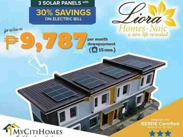 Quality Townhouses with Free Solar Panels and Water Tank Liora Homes Naic Cavite by Citihomes