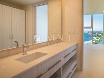 Departamento de lujo en venta, SLS Cancún, Puerto Cancún