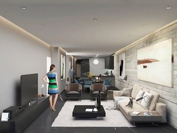 Penthouse con jacuzzi privado, terraza y fogatero, en venta, Polanco, CDMX