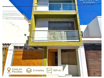 Casa amplia en venta en Urb. El Sol de Pocollay