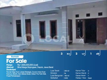 Rumah Bina Marga Bojongsari, Depok, Jawa Barat