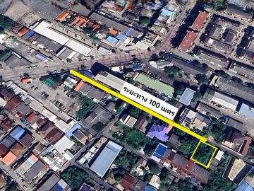 ที่ดินเปล่าทำเลทอง ใกล้ MRT มัยลาภ 900 เมตร🔥 ที่ดิน 1 งาน 4 ตร.ว. รามอินทรา 14 แยก 5 / (ขาย), Land 1 ngan 4 sq m. Ramintra 14 Yaek 5 / (FOR SALE)