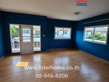 Twin house, 2 floors, 49.3 sq.w., Villa Khunalai Village 1, Soi 2, Soi Wat Lat Pla Duk, Kanchanaphisek Road, Wat Lat Pla Duk Road, Bang Bua Thong, Non