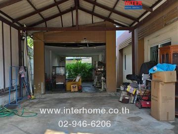 Twin house, 2 floors, 49.3 sq.w., Villa Khunalai Village 1, Soi 2, Soi Wat Lat Pla Duk, Kanchanaphisek Road, Wat Lat Pla Duk Road, Bang Bua Thong, Non