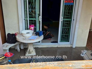 Twin house, 2 floors, 49.3 sq.w., Villa Khunalai Village 1, Soi 2, Soi Wat Lat Pla Duk, Kanchanaphisek Road, Wat Lat Pla Duk Road, Bang Bua Thong, Non