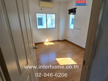 Twin house, 2 floors, 49.3 sq.w., Villa Khunalai Village 1, Soi 2, Soi Wat Lat Pla Duk, Kanchanaphisek Road, Wat Lat Pla Duk Road, Bang Bua Thong, Non