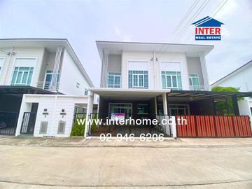 2-storey townhouse, 28.8 sq.w., Casa City Village, Don Mueang-Songprapa, Soi Detchatungka 1, Vibhavadi Road, Songprapa Road, Soi Detchatungka 1, Don M