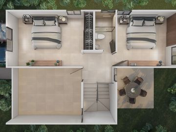 Modelo Mayapán | Casa Nueva en Mérida | 3 Recámaras | Terreno 10x20 | $2.1 MDP