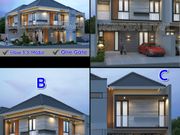 Rumah Minimalis Baru Gress Nginden Intan Timur Sukolilo Surabaya