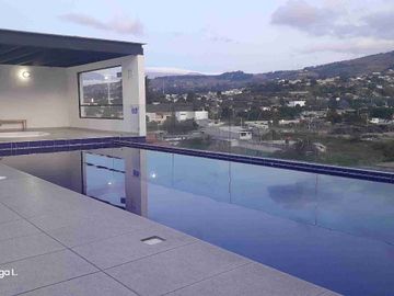 Venta de Departamento Moderno en Tumbaco Edificio con Piscina, Sector a 2 Cuadras de Supermercado Tía de Tumbaco cerca a la Ruta Viva