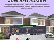 RUMAH DEKAT BANDARA JUANDA CICILAN HANYA 3 JUTAAN DI CEMANDI SIDOARJO