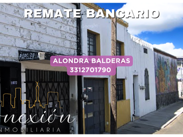 CASA EN REMATE BANCARIO ARTESANOS GUADALAJARA