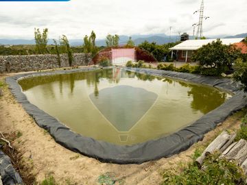 VENTA CASA DE CAMPO EN MIRA TERRENO EN PRODUCCION