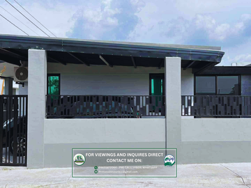Bungalow 𝗕𝗥𝗔𝗡𝗗𝗡𝗘𝗪 𝗛𝗢𝗨𝗦𝗘 𝗔𝗡𝗗 𝗟𝗢𝗧 FOR SALE/RENT in a secured subdivision, Mabalacat City, Pampanga