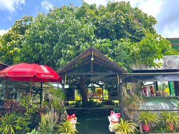 Over 4 Rai with Established Curry & Dim Sum Restaurant Business for Sale, on Main Road, Phang Nga