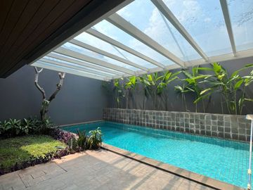 For Rent Luxury House, 3 Storeys with Private Pool, Location at Senopati South Jakarta