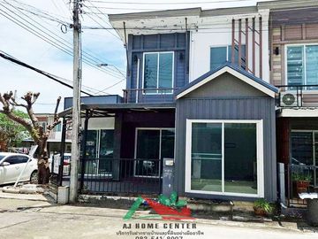 ขายทาวน์โฮม24.8ตรว. หลังมุม ม.พฤกษาไพร์ม94 วัชรพล-สายไหม56 บ้านเปล่า ต่อเติมครบ ราคาพร้อมคุย