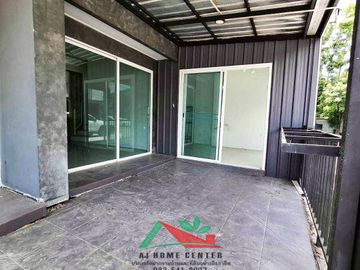 ขายทาวน์โฮม24.8ตรว. หลังมุม ม.พฤกษาไพร์ม94 วัชรพล-สายไหม56 บ้านเปล่า ต่อเติมครบ ราคาพร้อมคุย